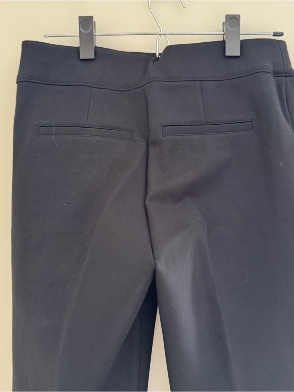 SPANX Black Women's Slim Pull-On Dress Pants - Picture 4 of 9